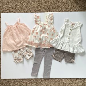 Toddler summer clothes set